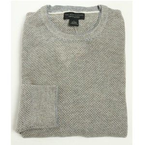 COPY - New Mens For Bloomingdales Crew Neck Wool Cashmere Honeycomb Pullover Sw…